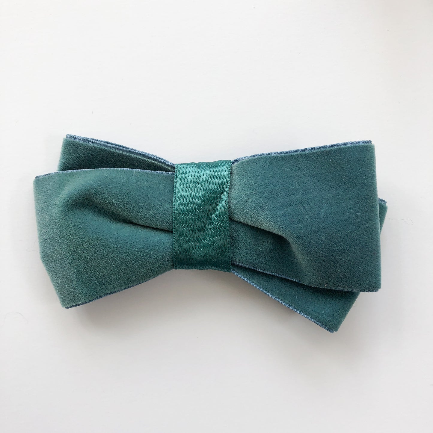 Velvet Bow - Teals