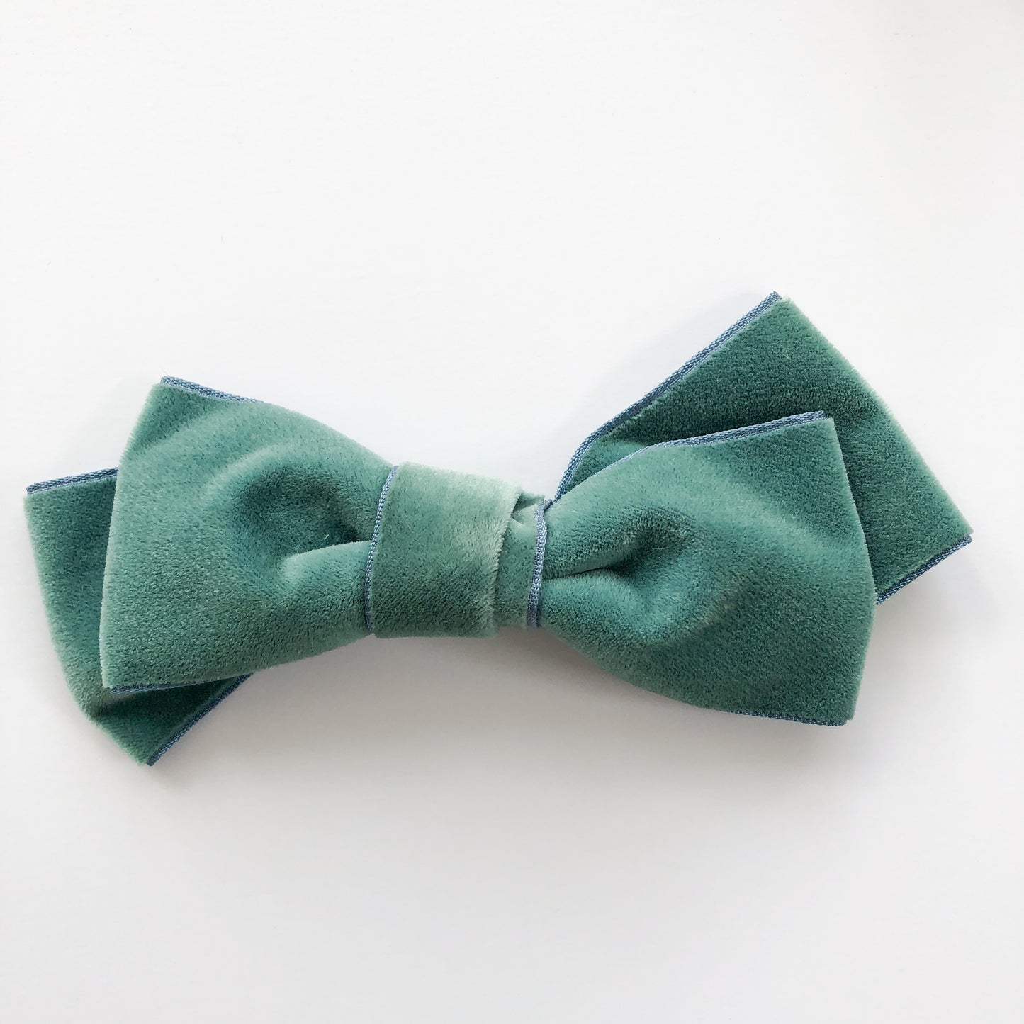 Velvet Bow - Teals