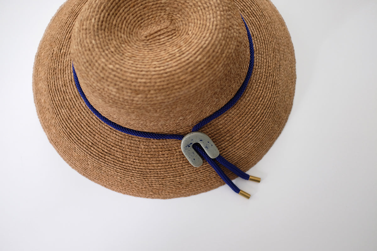 Ceramic Bolo Cobalt Horseshoe