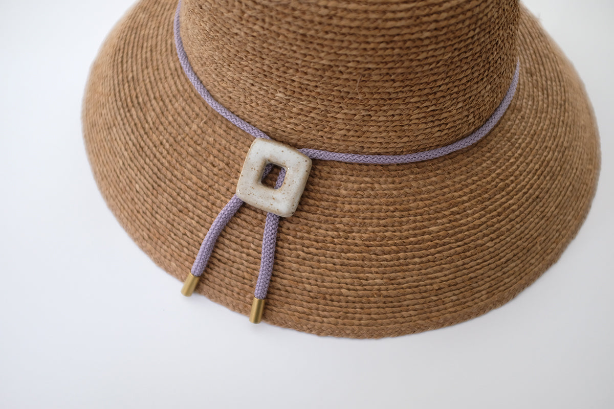 Ceramic Bolo Mauve Square