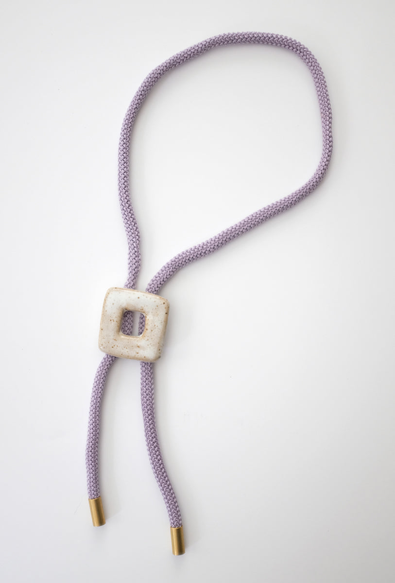 Ceramic Bolo Mauve Square