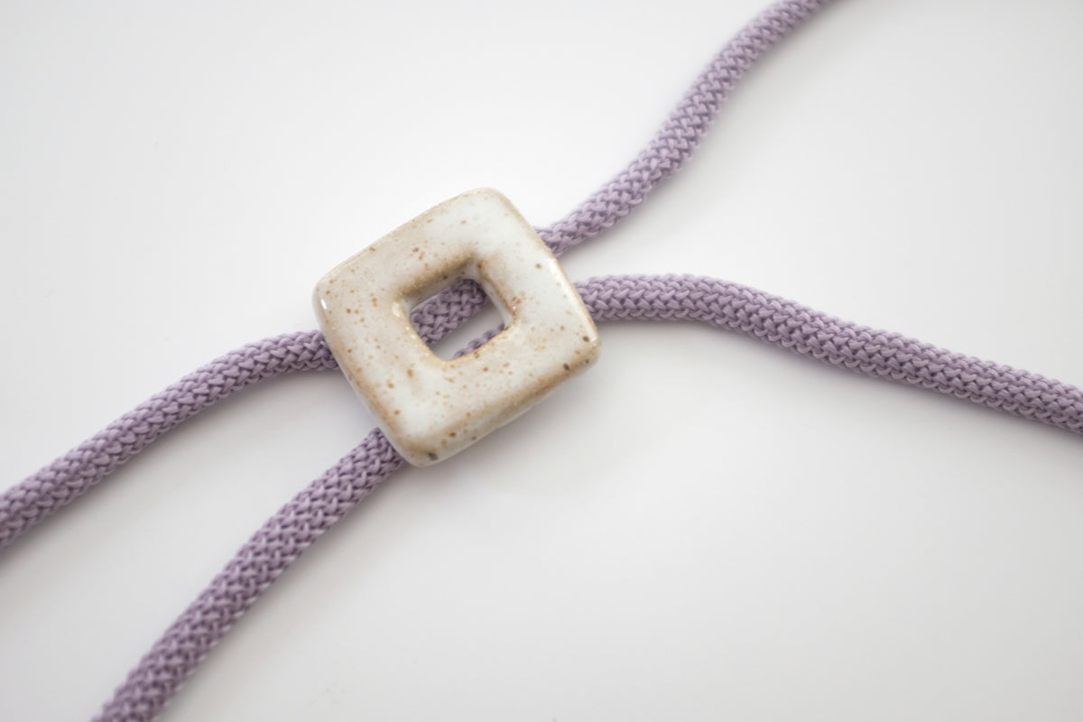 Ceramic Bolo Mauve Square